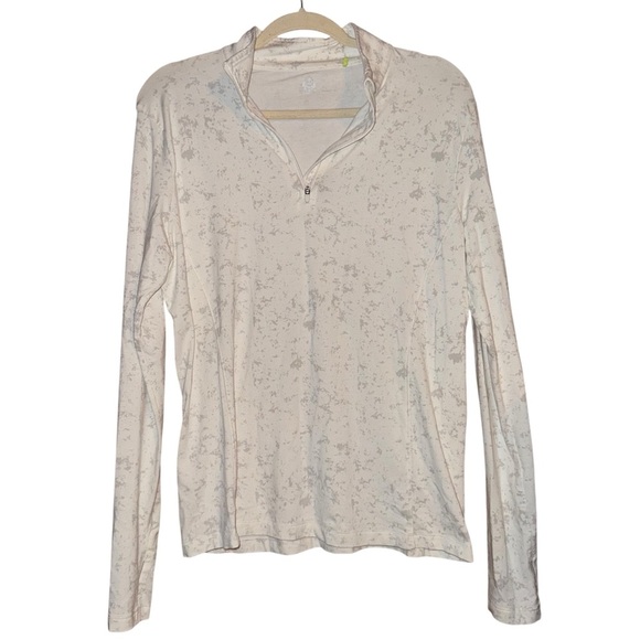 TASC Performance Recess 1/4 Zip Top Shirt Organic Cotton Outdoors Size Large - Picture 1 of 12